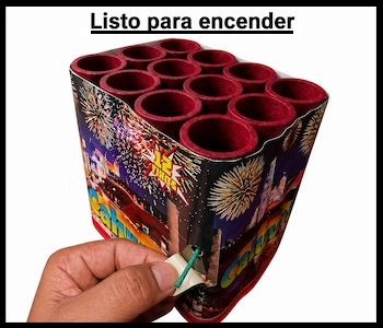venta de avellanas pirotécnicas para fiestas patronales en Perú